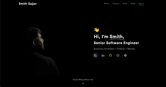 brittanychiang.com version 4 hero section